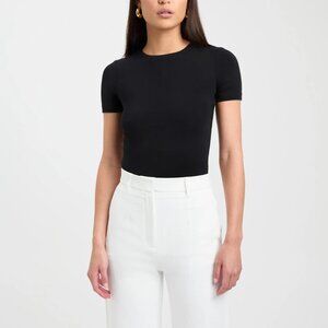 Kookai - CRUISER CREW TEE - S - Black